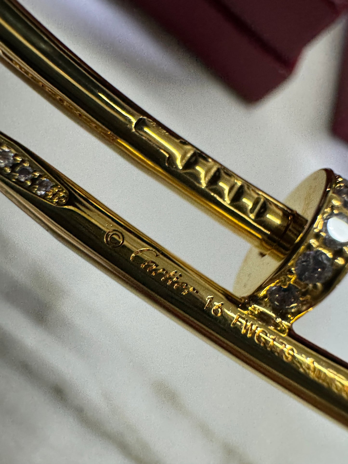 CARTIER Juste un Clou 釘子手鐲 金色粗版