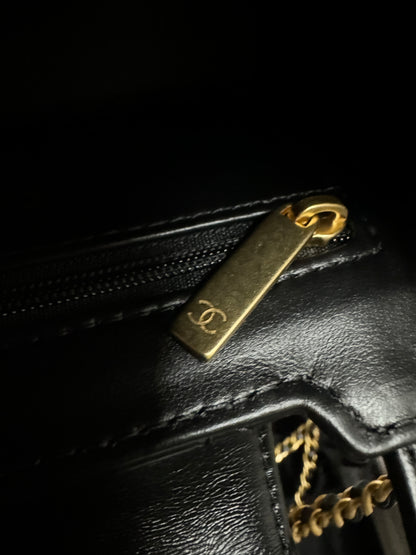 CHANEL 23K Kelly Nano Black