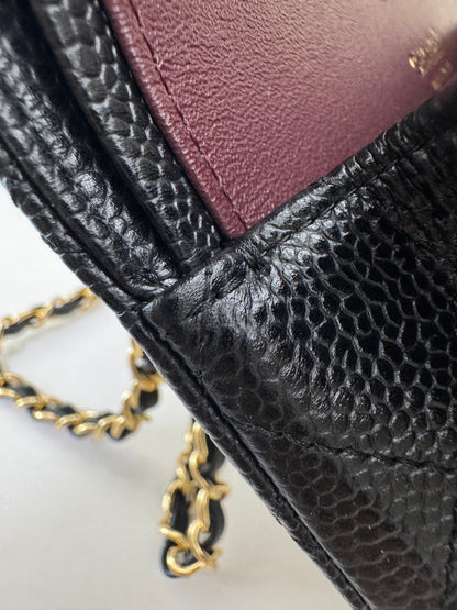 CHANEL CF23 黑金牛 CF Small