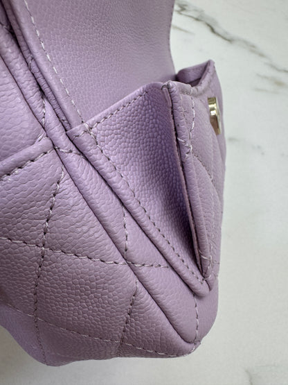 CHANEL Mini Backpack 小書包 24A粉紫色