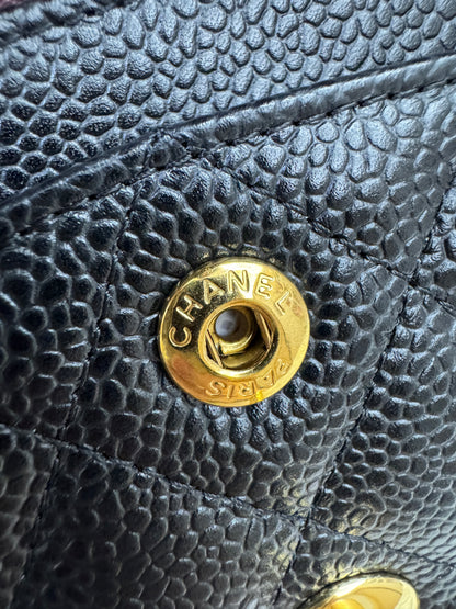CHANEL CF23 黑金牛 CF Small