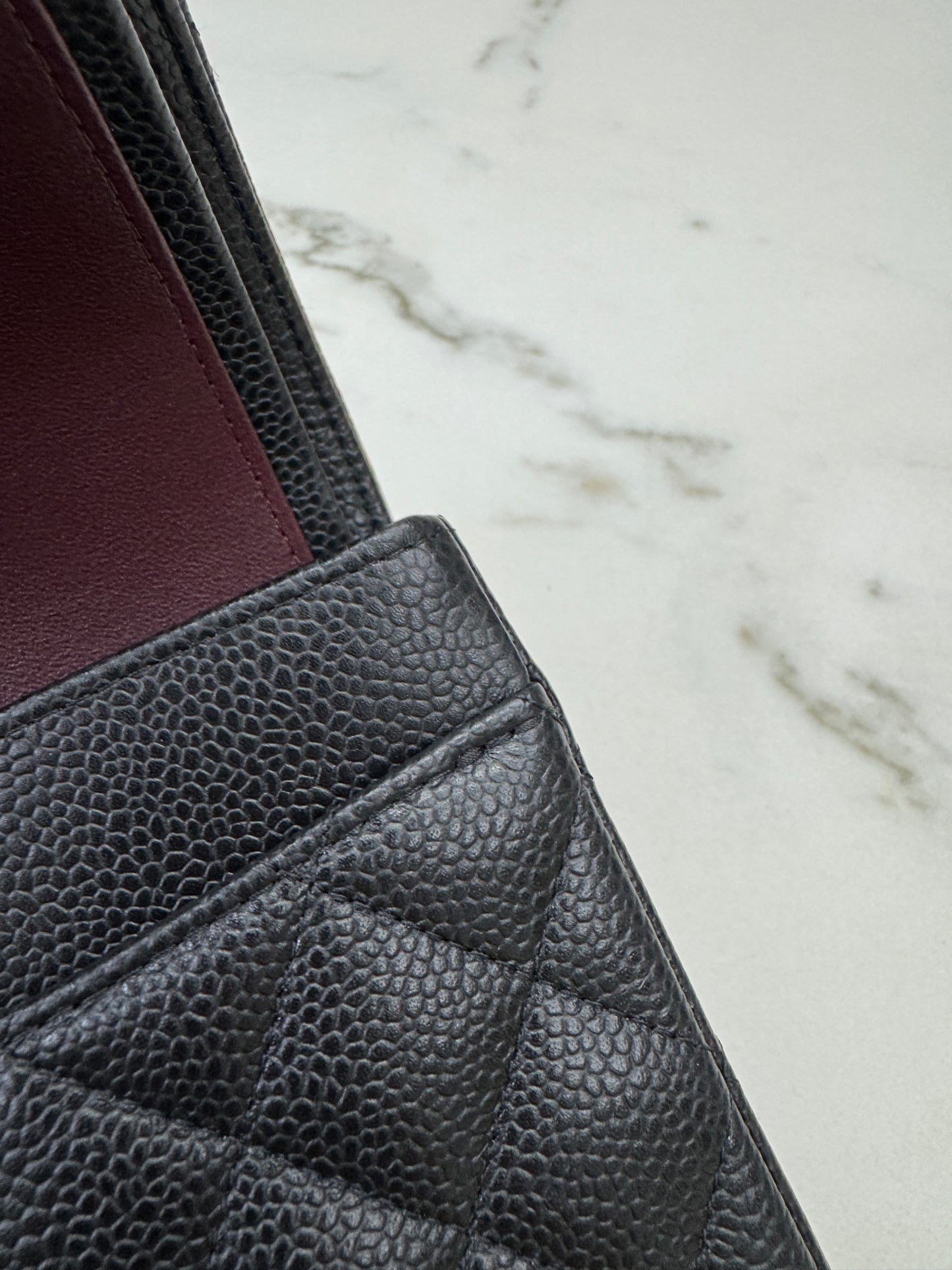 CHANEL CF25 Medium 黑金牛 Black Calfskin GHW