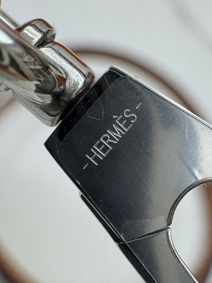 HERMES Mini Bolide 金棕色山羊皮 銀扣 Cherve Gold PHW
