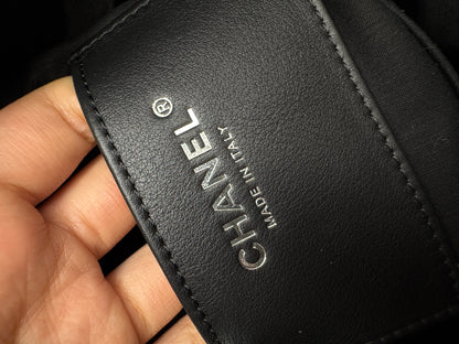 CHANEL Mini 25Bag 黑銀