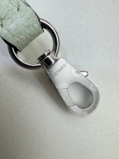 HERMES Mini Bolide 氣泡綠 山羊皮 銀扣 Mysore Vert Fizz PHW