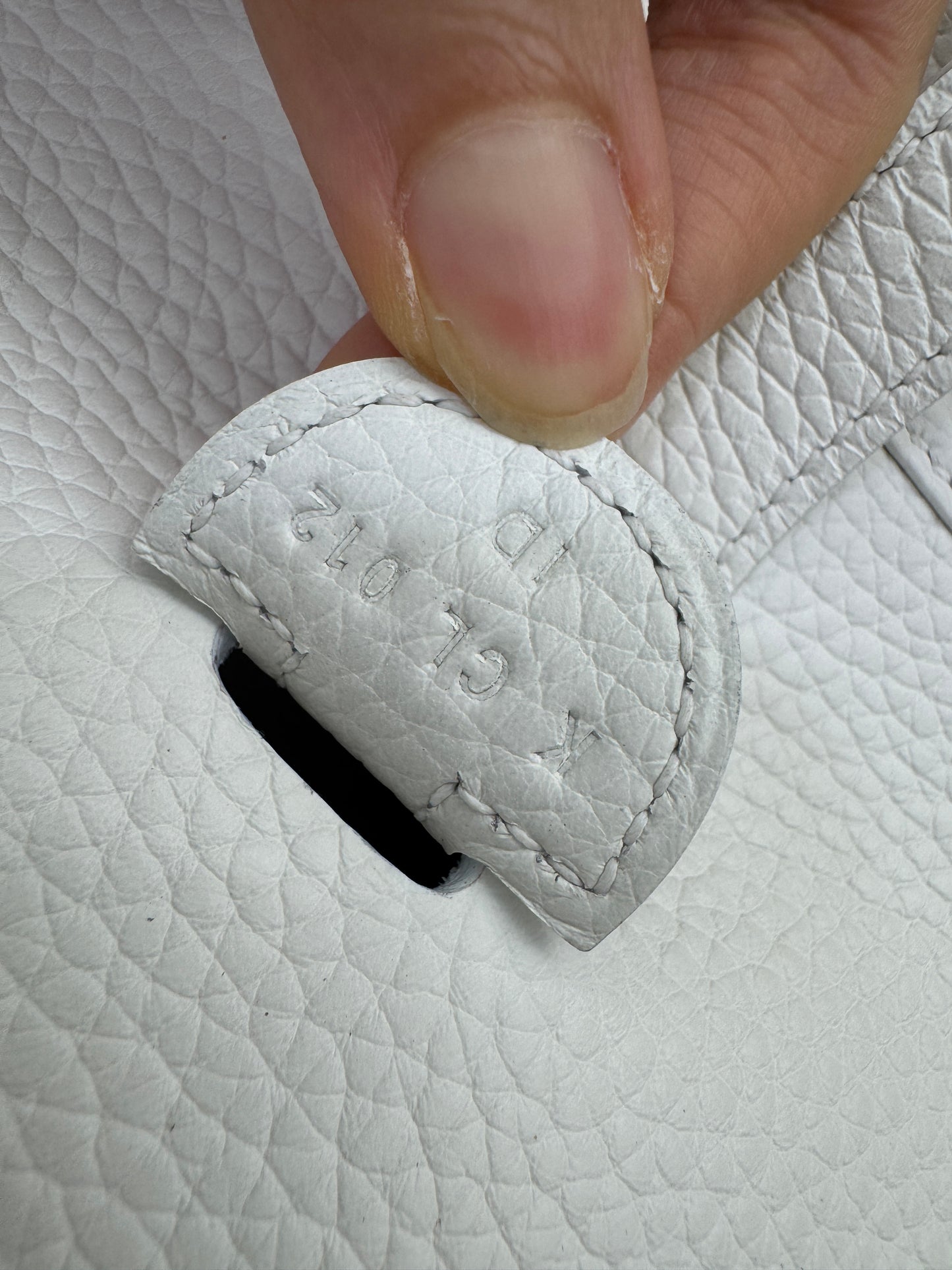 HERMES Evelyn29 新白色金扣 0U New White GHW