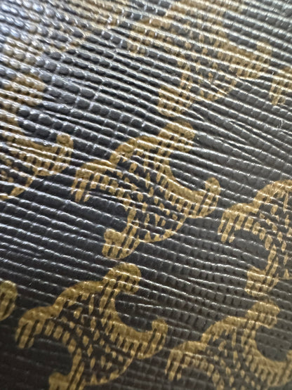 CELINE Canvas 老花雙層卡包