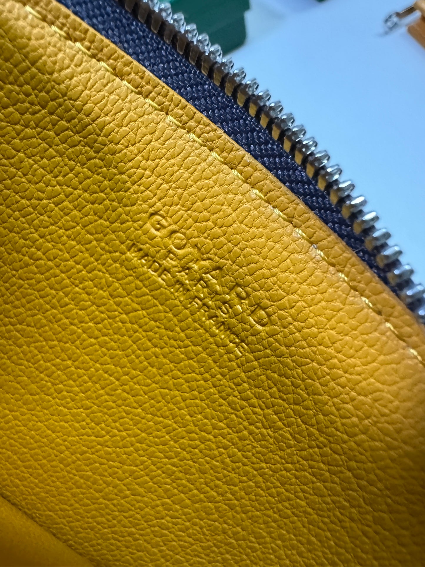 GOYARD Bourbon Zipped Cardholder 灰色