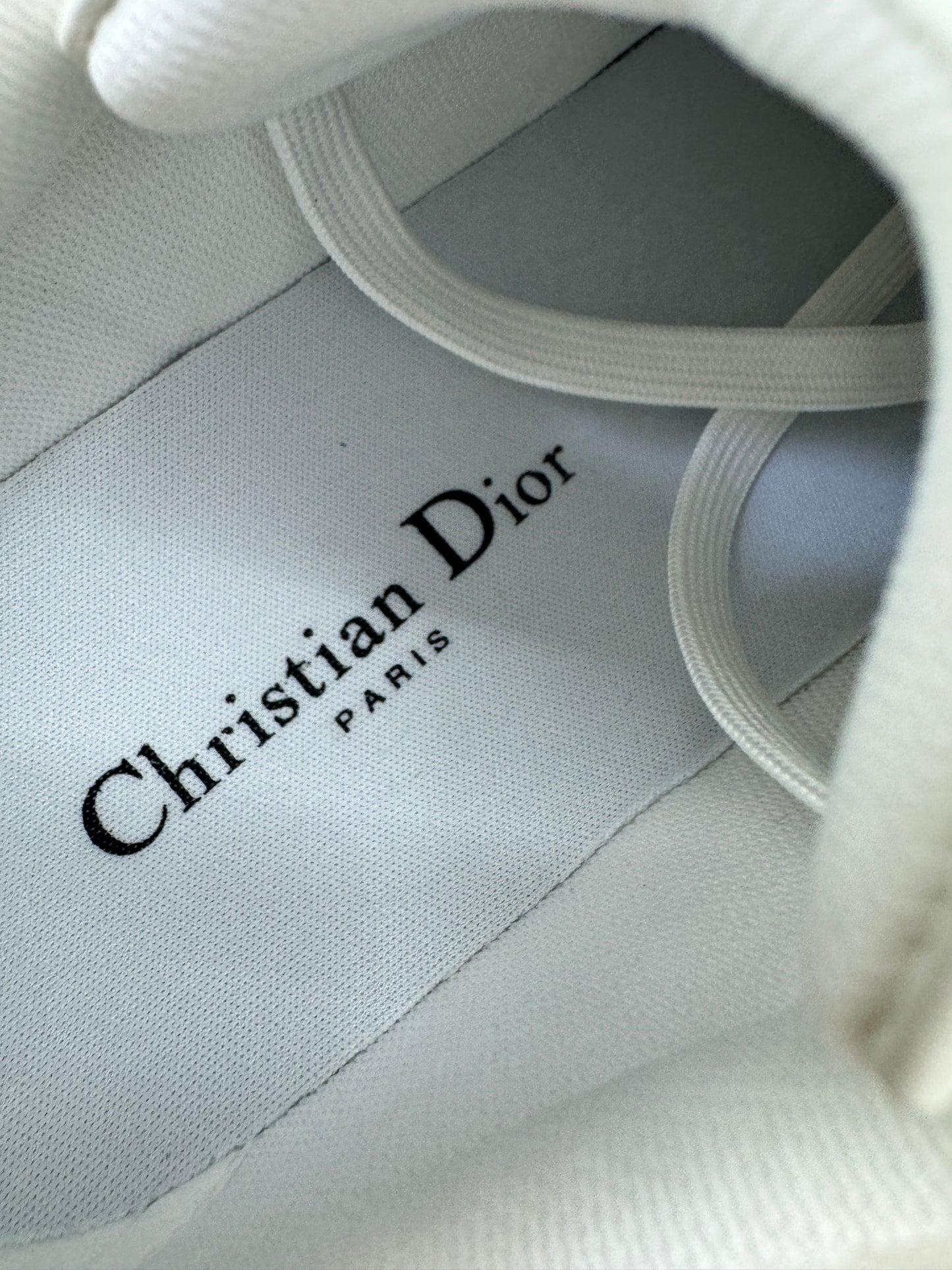 DIOR Diorstar 厚底小白鞋