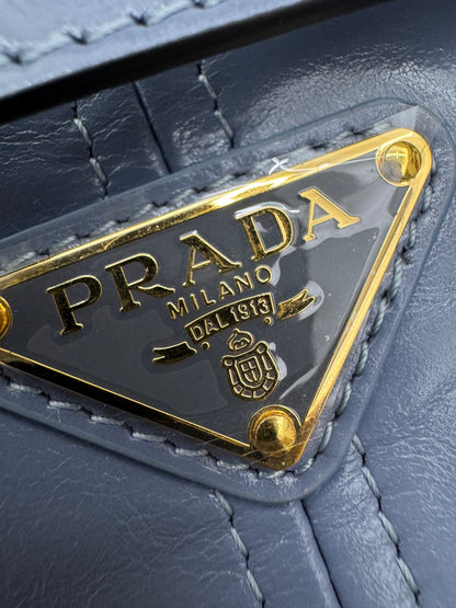 PRADA Bonnie Medium Aviation Blue