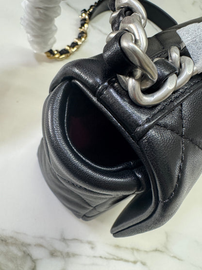 CHANEL 19Bag 黑銀 Small