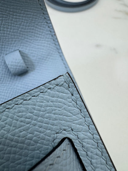 HERMES Kelly to-go 聖杯藍 08 Blue Pale Epsom PHW