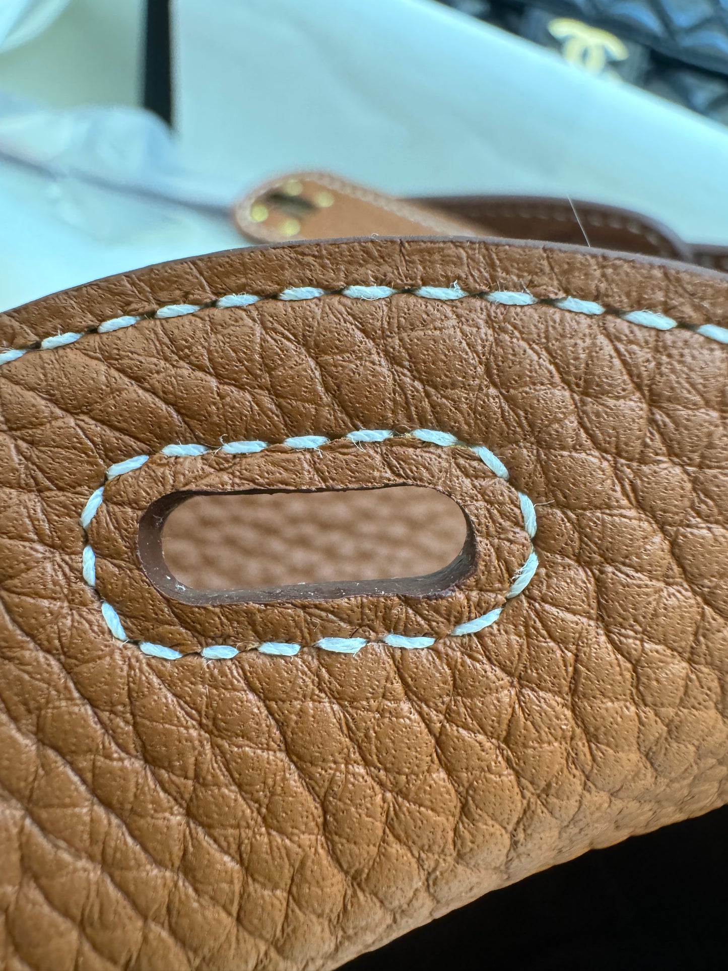 HERMES Mini Lindy 金棕金扣 Gold TC GHD
