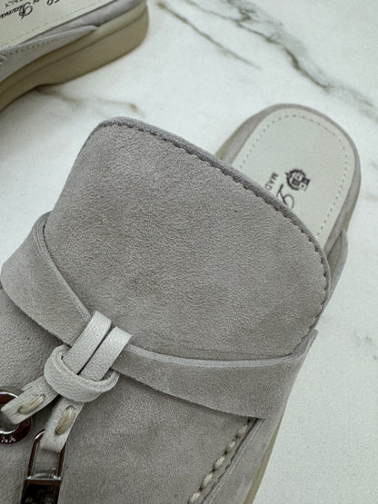 LORO PIANA Charms Walk Babouche Loafers