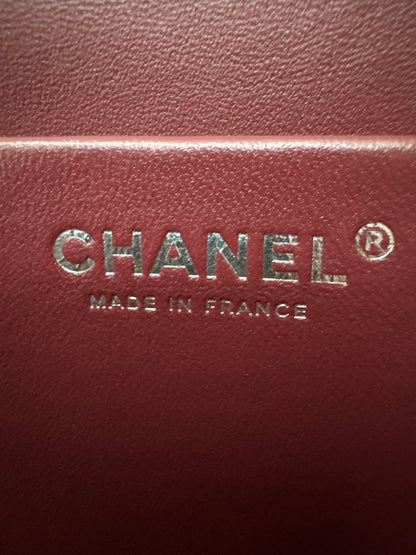 CHANEL 26S Maxi Flap Bag 黑銀小號（32cm)