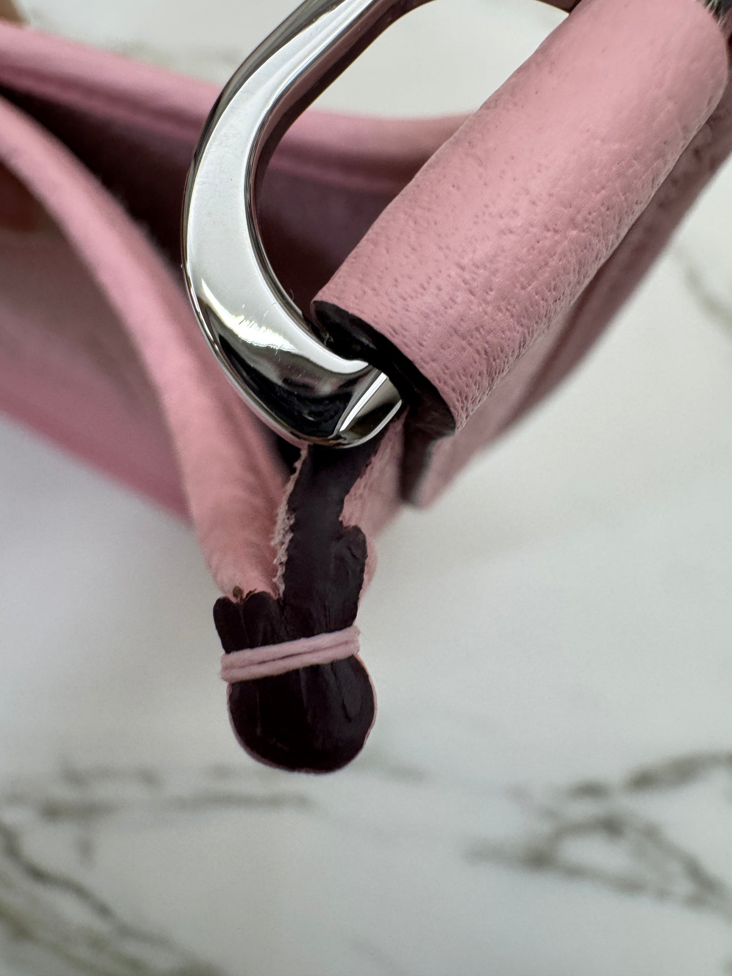 HERMES Evelyne 23 櫻花粉銀扣 3Q Rose Sakura PHW