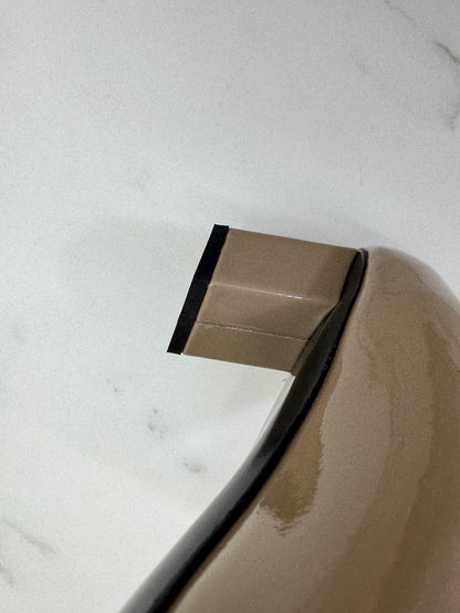 RV Trompette 方跟 4.5cm 大象灰（米色）Beige