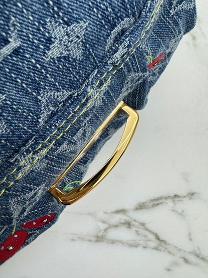 LV X TM Sunset Cherry Denim