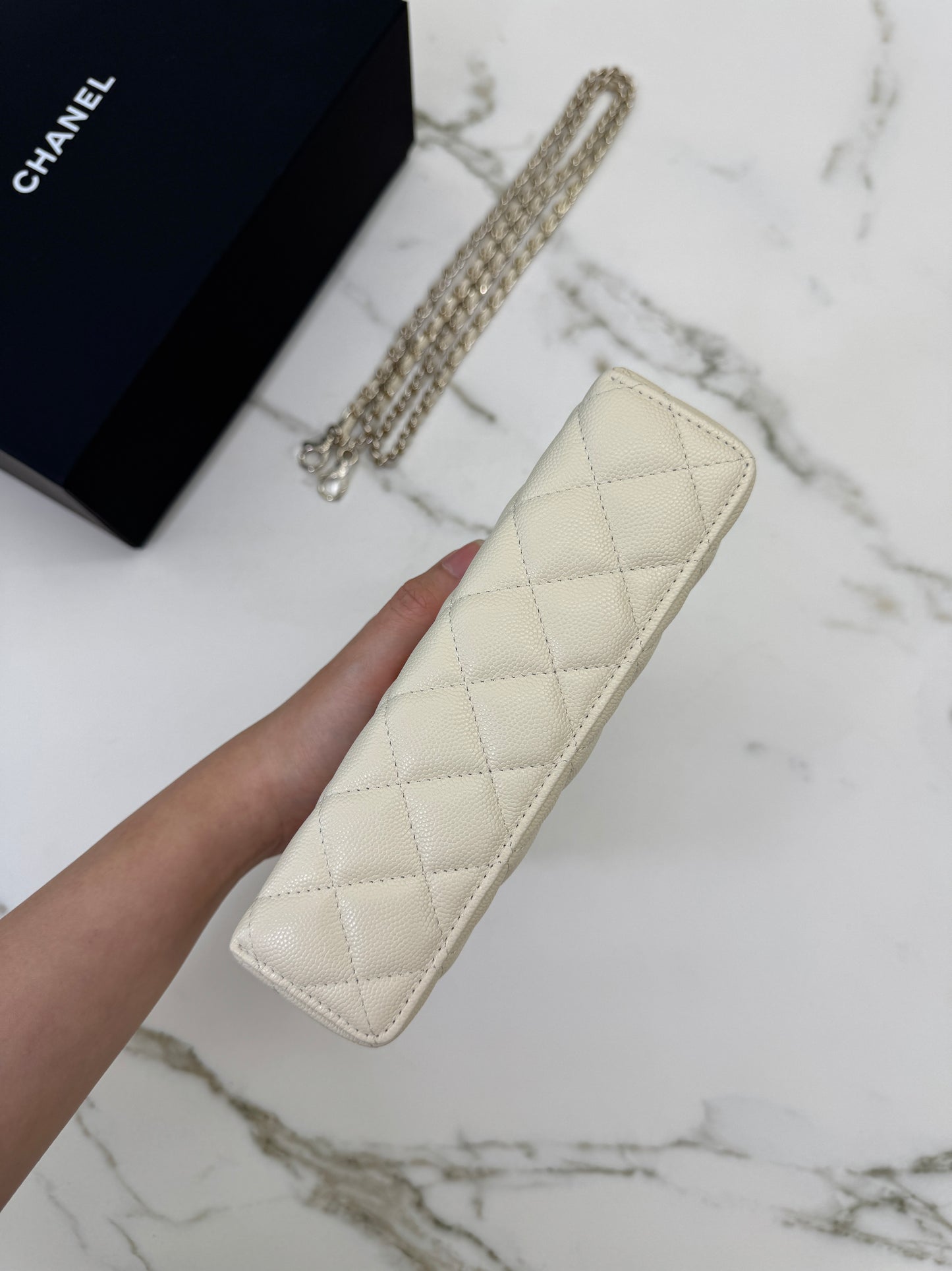 CHANEL 25C腰線 LP盒子包