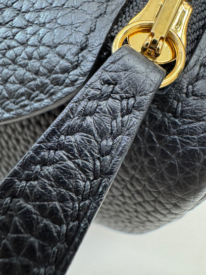 HERMES Mini Lindy II 黑金 Nior TC GHW
