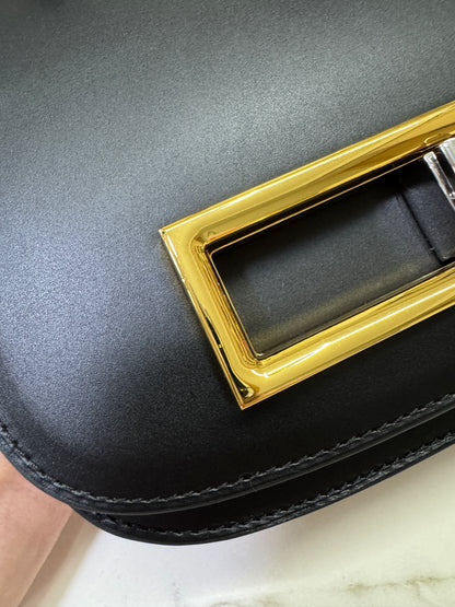 DELVAUX Lingot Shinny Calfskin