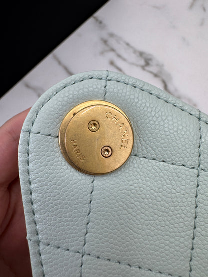 CHANEL 25 Bag Small 薄荷綠
