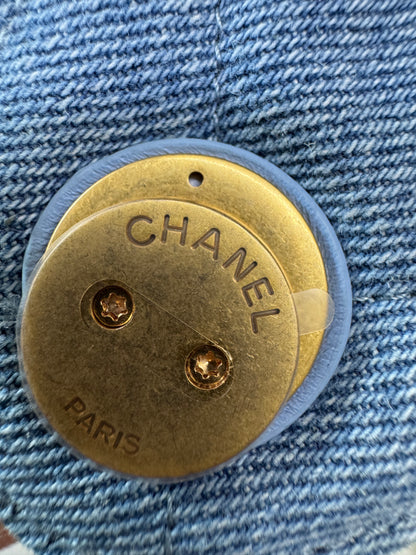 CHANEL 25 Bag 淺藍牛仔Small
