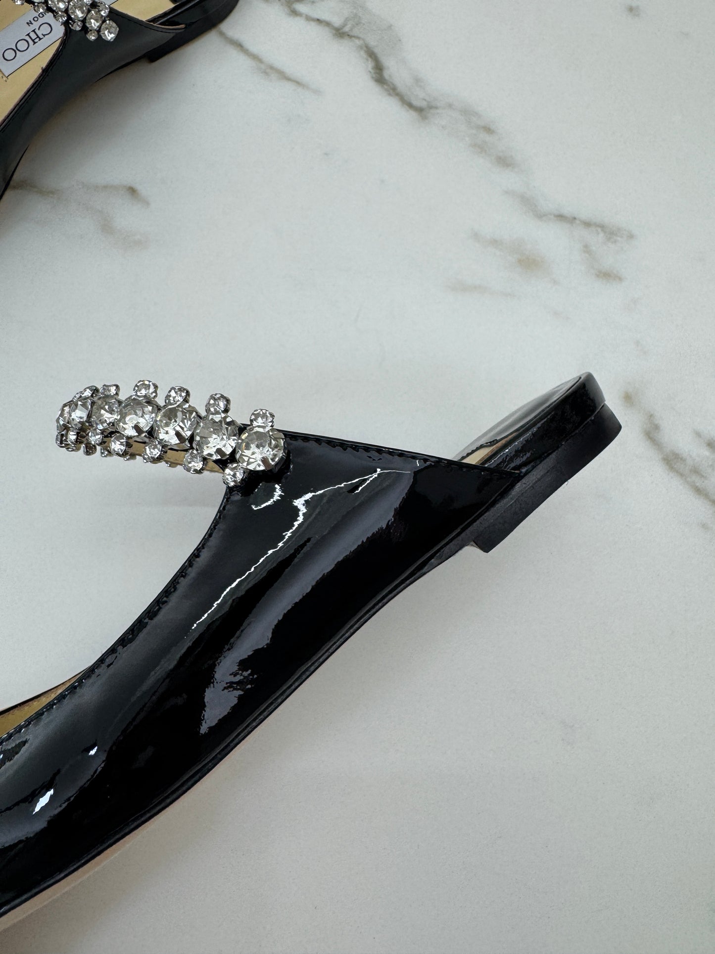 JIMMY CHOO Bling Flat 漆皮