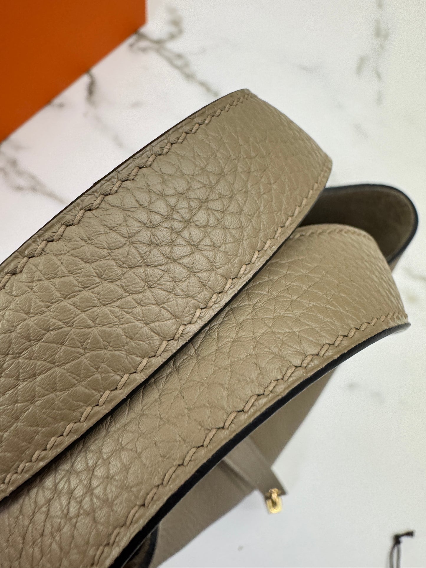 HERMES Picotin 18 馬爾淺米金扣 8Q Beige Marfa GHW