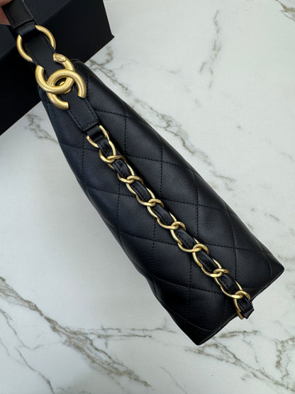 CHANEL 25S 兩用Hobo雙肩包 Medium