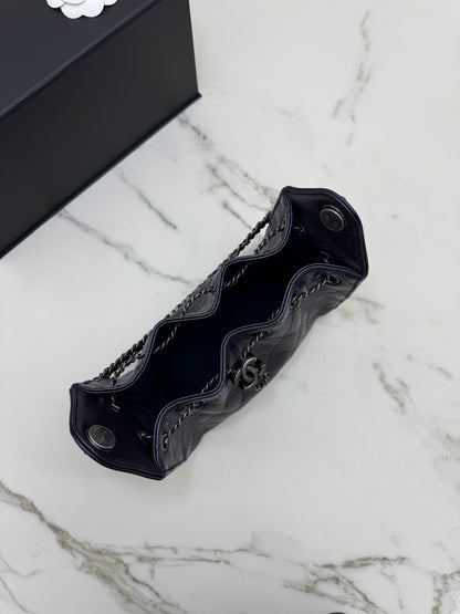 CHANEL Mini 25Bag 珠光深藍