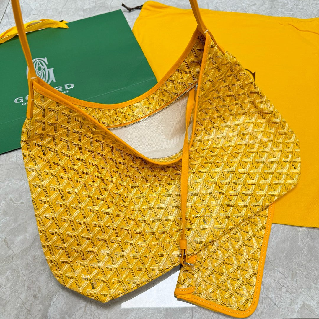 GOYARD Hobo 黃色《全網唯一正確版》