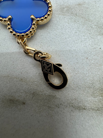 VCA Vintage Alhambra Bracelet 五花藍玉髓