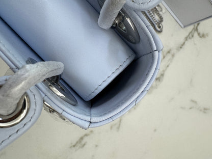 DIOR Mini Lady Dior Shirt Blue