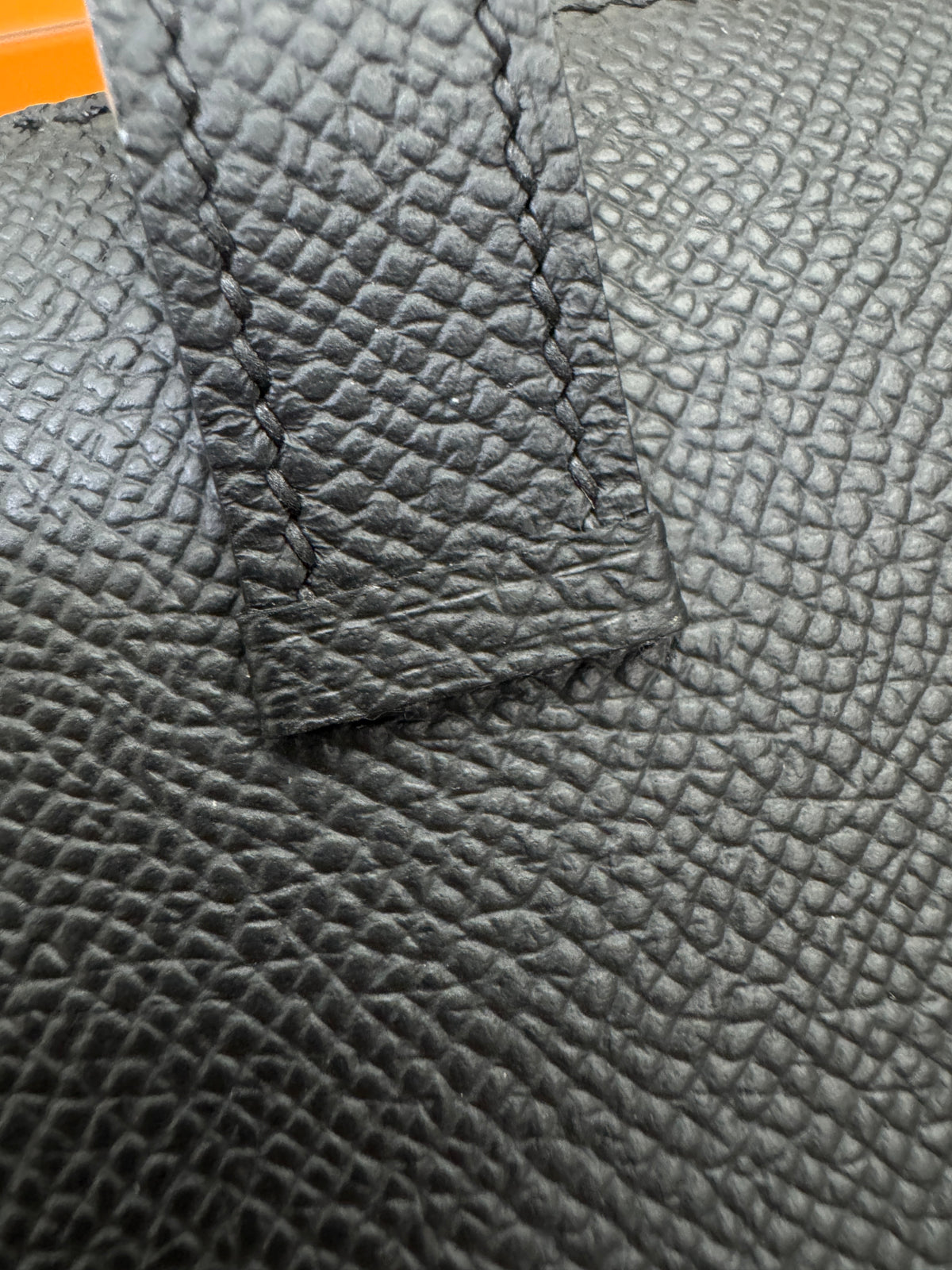 HERMES Bearn Compact Wallet 黑金 Epsom