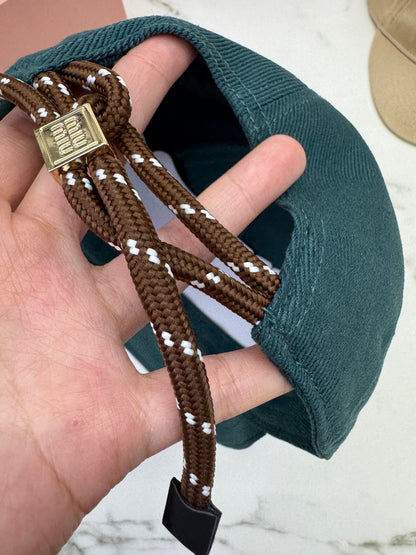 MIU MIU 軟頂鴨舌帽