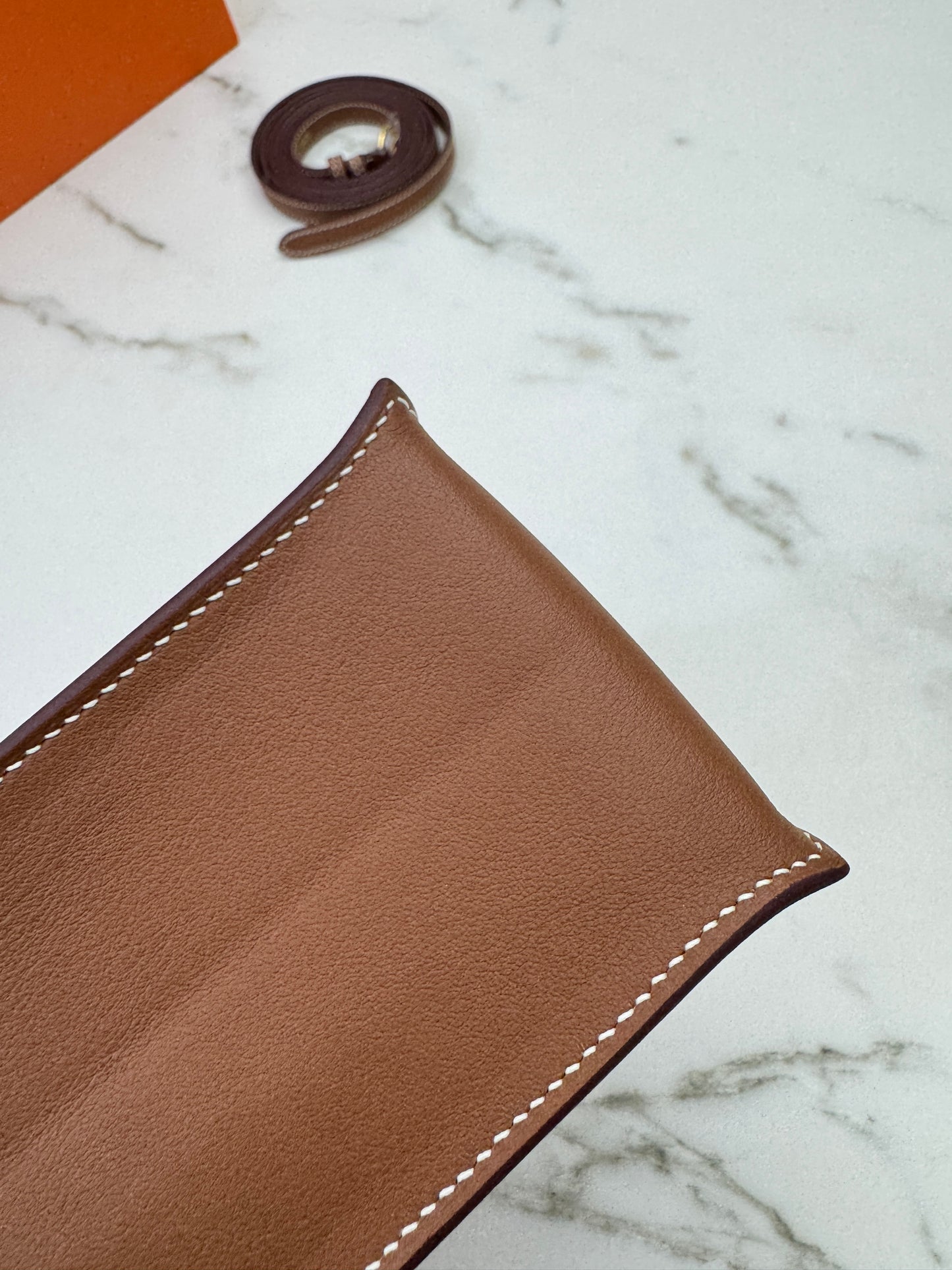 HERMES Kelly Danse 金棕色金扣 Swift Gold GHW