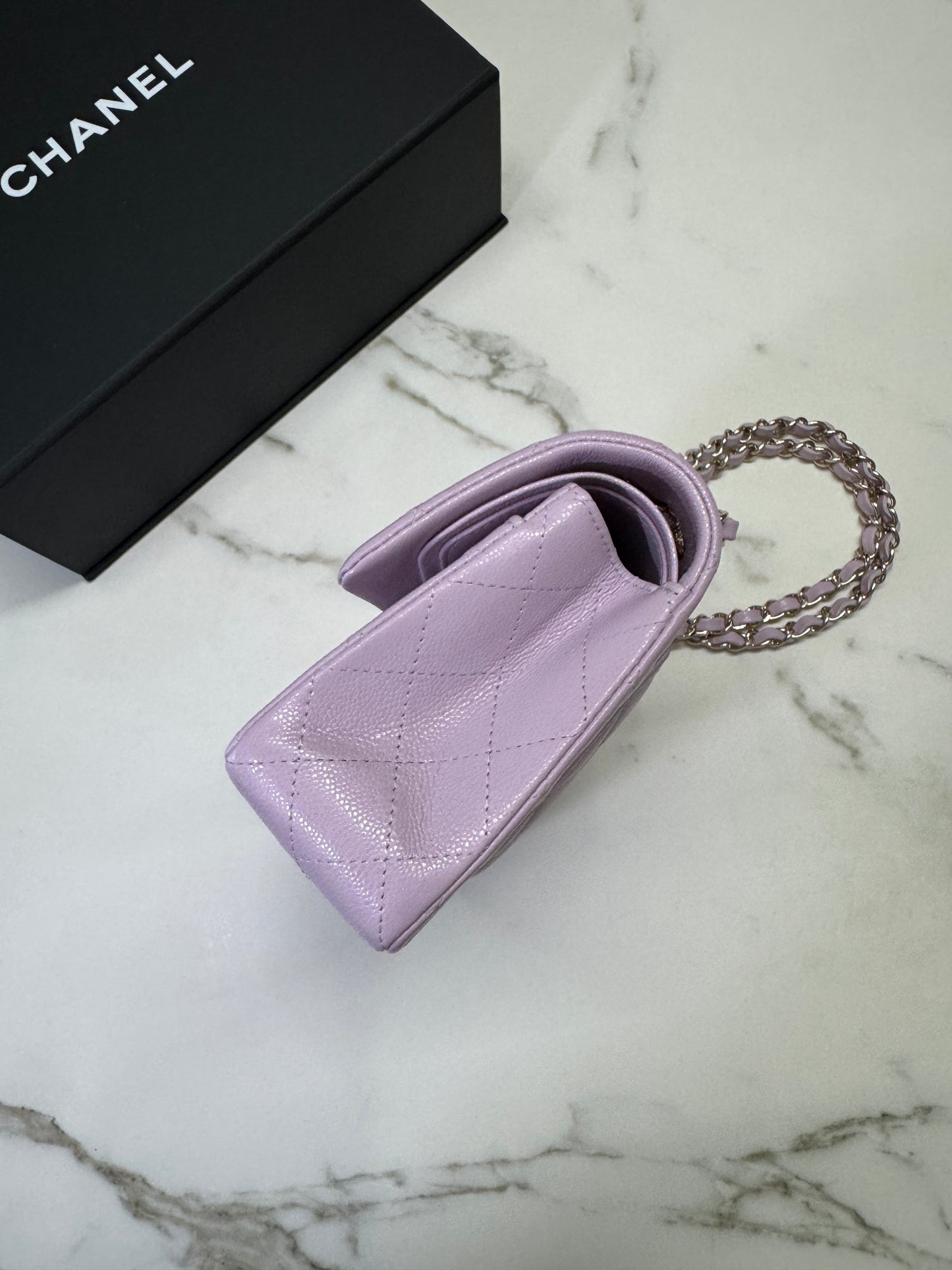 CHANEL 24A紫粉色 CF23 Small