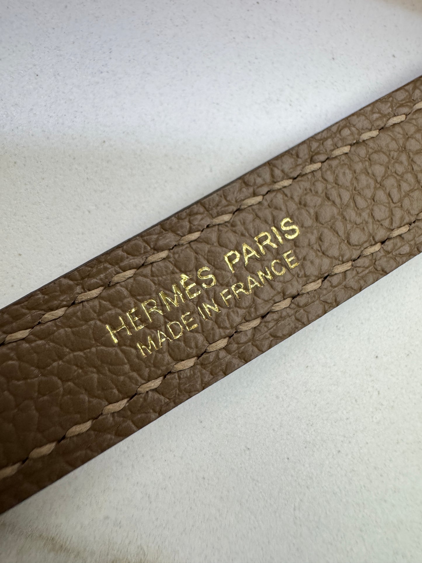 HERMES Kelly Danse 馬爾法米金扣 Evercolor 8Q GHW