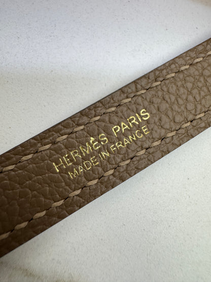 HERMES Kelly Danse 馬爾法米金扣 Evercolor 8Q GHW