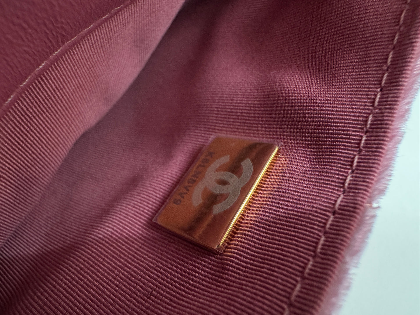 CHANEL 天貓精靈 乾燥玫瑰粉絲絨