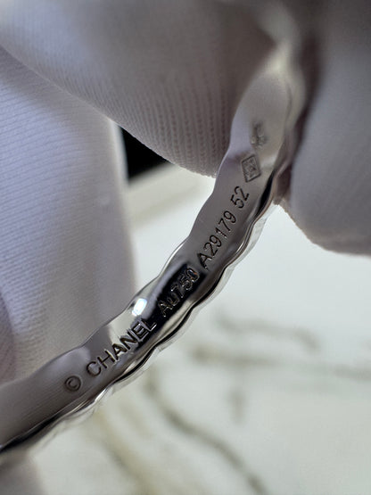 CHANEL Coco Crush Mini戒指 白金色