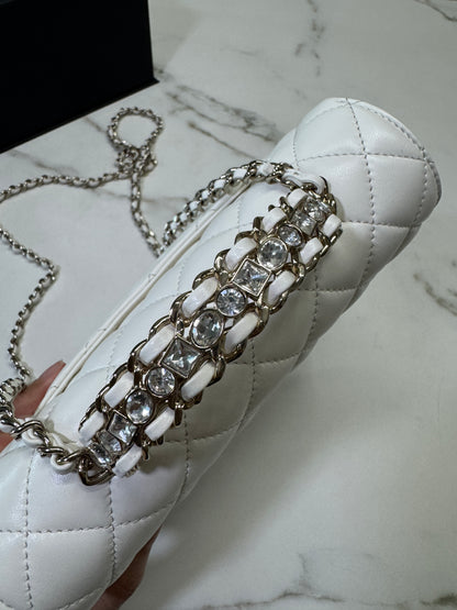 CHANEL 23A 水鑽 Mini CF Handle