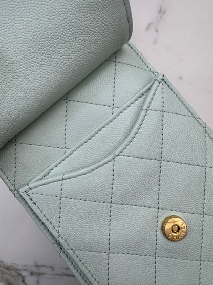 CHANEL 25 Bag Small 薄荷綠