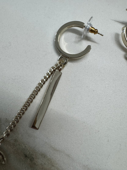 CHANEL 21P 淺金色流蘇耳環