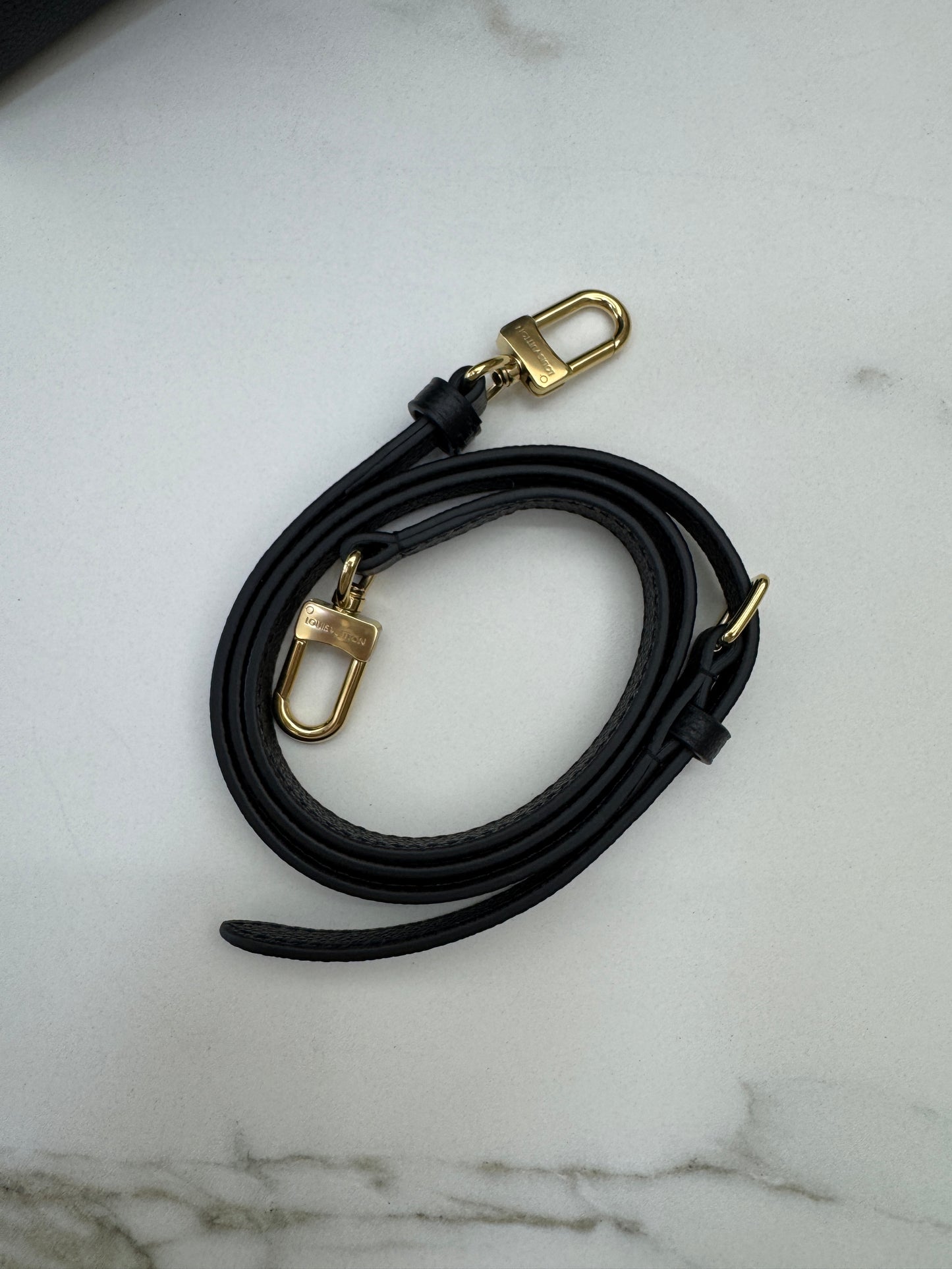 LV Onthego PM 黑色全皮