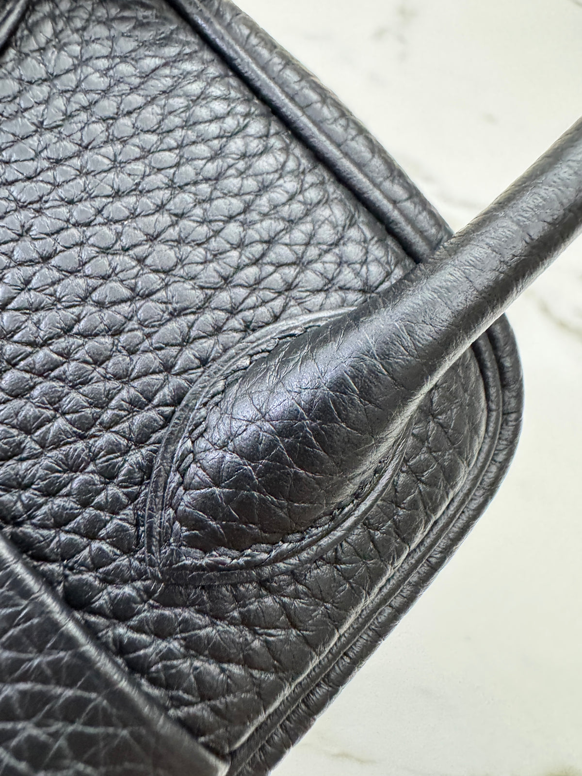 HERMES Mini Lindy 一代 黑銀 Noir PHW