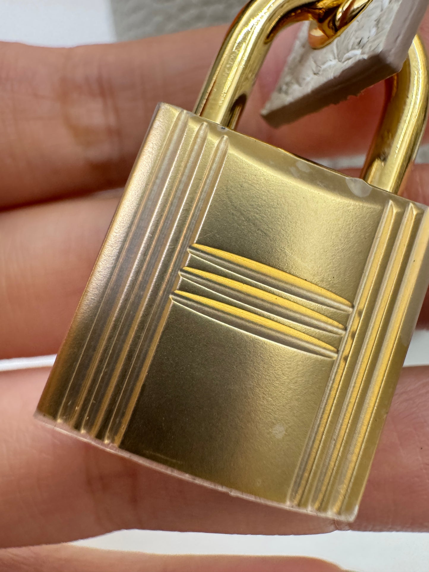 HERMES Picotin Lock 14 奶昔白金扣 TC Craie GHW