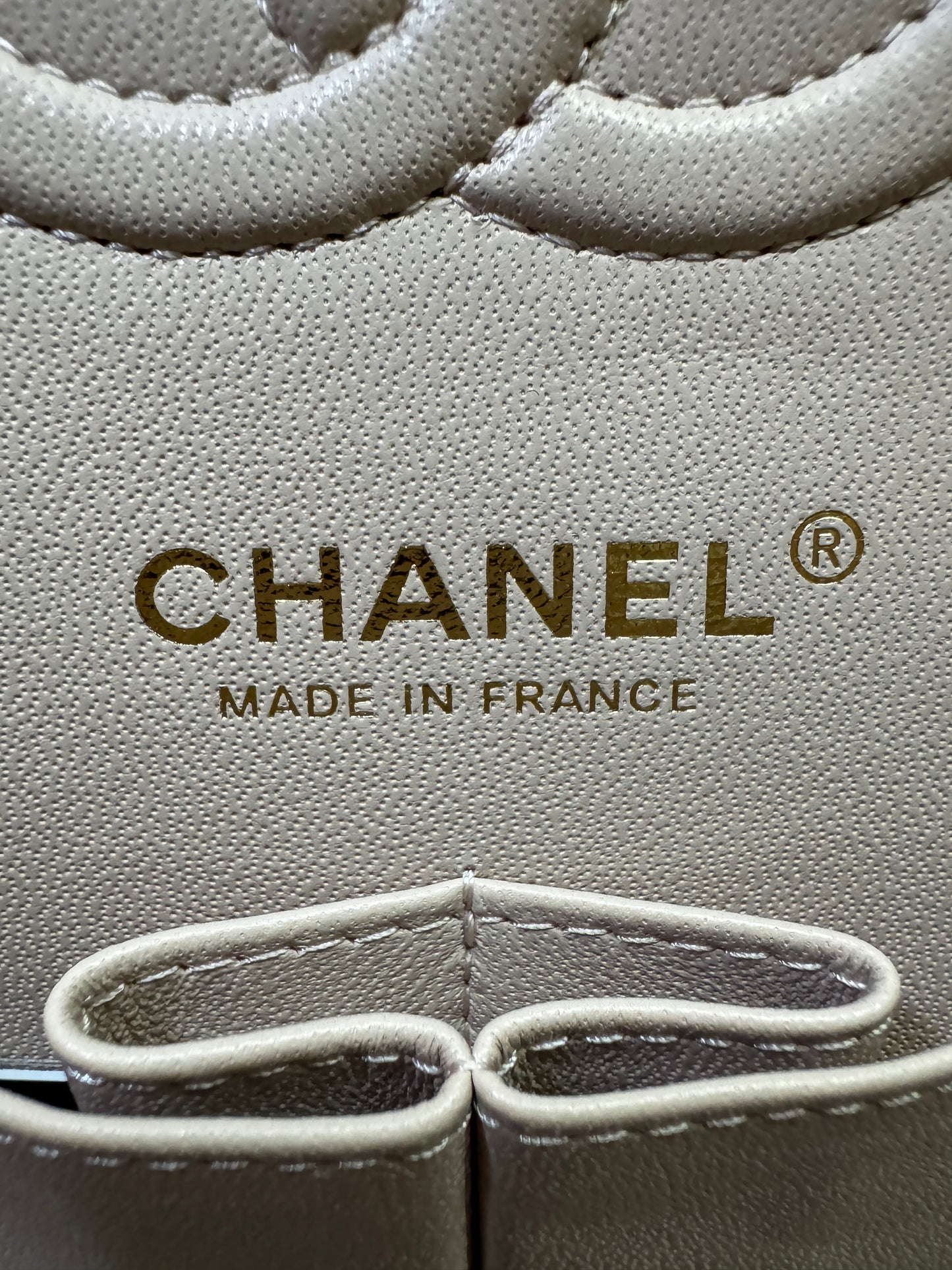 CHANEL CF23 裸粉21C 牛皮