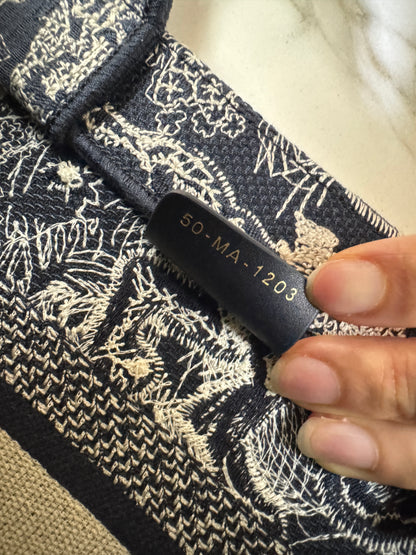 DIOR Book Tote Toile de Jouy Reverse Small